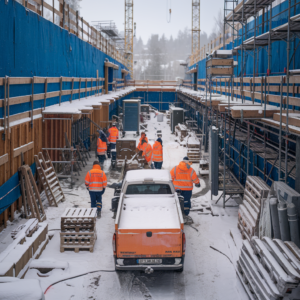 Tipps für erfolgreiches Bauen im Winter – AS Management GmbH hilft bei allen Herausforderungen